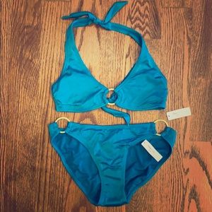 NWT Teal Gap Body Bikini; Size S